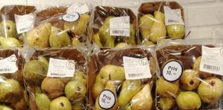 Ceny warzyw i owoców w duńskich sklepach