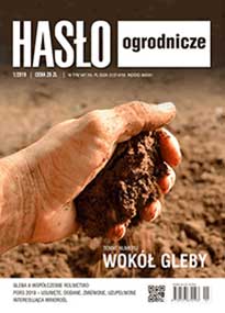 Hasło Ogrodnicze nr 1/2019