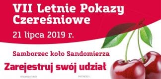 Zaproszenie na VII Letnie Pokazy Czereśniowe – 21.07.2019