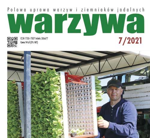 Warzywa 7/2021 Warzywa 7/2021 - okładka