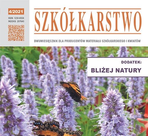 Szkółkarstwo 4/2021 Szkółkarstwo - nr 4/2021 - okładka
