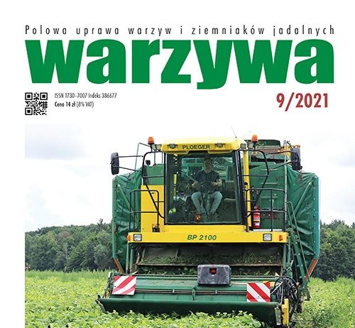 Warzywa 9/2021 Warzywa 9/2021 - okładka