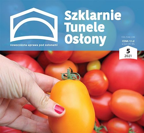 Szklarnie Tunele Osłony 5/2021 STO nr 5/2021 - okładka