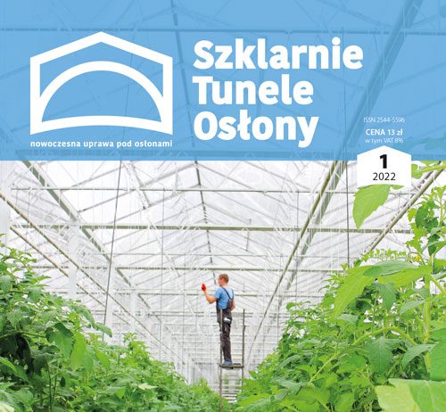 Szklarnie Tunele Osłony 1/2022 Szklarnie Tunele Osłony - 1/2022 - okładka