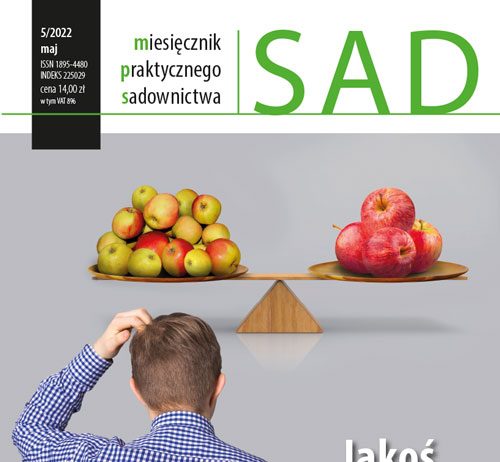 Miesięcznik Praktycznego Sadownictwa SAD 5/2022 MPS Sad 5/2022 - okładka