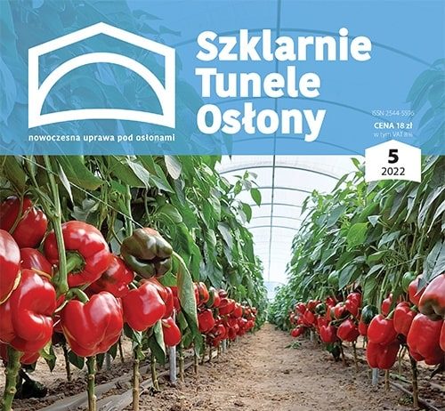 Szklarnie Tunele Osłony 5/2022 Szklarnie Tunele Osłony nr 5/2022 - okładka