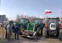 Rolnicy protestują w Dorohusku. “Kontrole zbóż to fakt medialny, a nie rzeczywistość” [video]