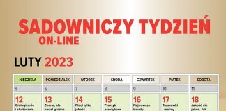 SADOWNICZY TYDZIEŃ ON-LINE – 12-18 lutego 2023. Spotykamy się codziennie o godz. 19.00